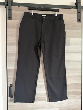 FDJ French Dressing Black Straight Leg Pants Size 18P